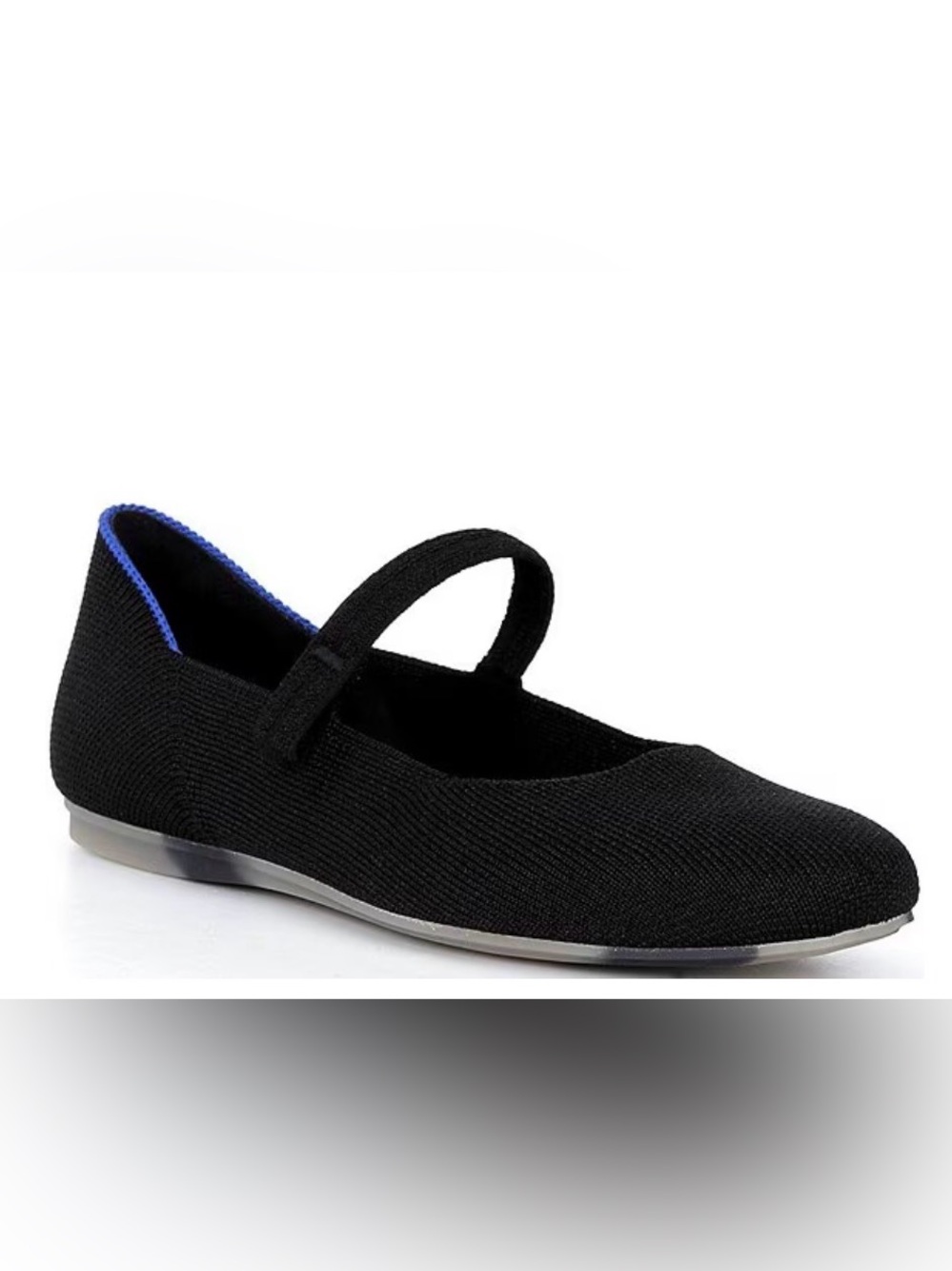 Rothy’s Square Toe Mary Jane Flats - Black